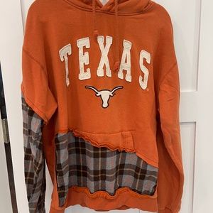 LF One of a Kind Texas and Plaid sweatshirt